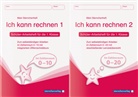 Katrin Langhans, sternchenverlag GmbH, Peter Schultz, sternchenverla GmbH, sternchenverlag GmbH - Ich kann rechnen 1 und 2, Schüler-Arbeitshefte für die 1. Klasse, 2 Tle.