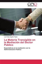 Luis Felipe Aguilar Feijoó - La Materia Transigible en la Mediación del Sector Público