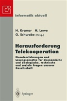 Helmut Krcmar, Henri Lewe, Henrik Lewe, Gerhard Schwabe - Herausforderung Telekooperation