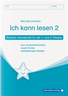 Katrin Langhans, sternchenverlag GmbH, Peter Schultz, sternchenverla GmbH, sternchenverlag GmbH - Ich kann lesen 2, Heft für die 1. und 2. Klasse