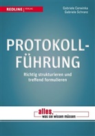 Cerwink, Cerwinka, Gabriel Cerwinka, Gabriele Cerwinka, Schranz, Gabriele Schranz - Protokollführung