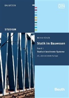 Fritz Bochmann, Werner Kirsch, Werner (Dipl.-Ing.) Kirsch, Dipl -Ing Kirsch Werner, Deutsches Institut für Normung e. V. (DIN), DIN e.V.... - Statik im Bauwesen - 1: Statisch bestimmte Systeme