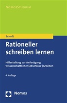 Edmund Brandt - Rationeller schreiben lernen