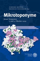 Eckhar Meineke, Eckhard Meineke, Tiefenbach, Tiefenbach, Heinrich Tiefenbach - Mikrotoponyme
