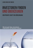 Luigi Carlo De Micco, Luigi Carlo DeMicco - Investoren finden und überzeugen