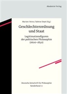 Doyé, Doyé, Sabine Doyé, Mario Heinz, Marion Heinz, Friederike Kuster - Deutsche Zeitschrift für Philosophie, Sonderbände - 27: Geschlechterordnung und Staat