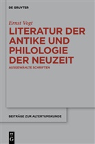 Ernst Vogt, Eric Lamberz, Erich Lamberz - Literatur der Antike und Philologie der Neuzeit