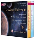 Lucy Hawking, Stephen Hawking, Stephen W. Hawking, Rufus Beck - Hawkings Universum, 8 Audio-CDs (Audiolibro)