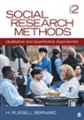 H Russell Bernard, H. Russell Bernard, H. Russell Russell Bernard - Social Research Methods