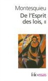 Montesquieu, Charles de Montesquieu - De l'esprit des lois. Vol. 2