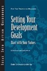 Center for Creative Leadership (CCL), Bill Sternbergh, Sloan R Weitzel, Sloan R. Weitzel - Setting Your Development Goals