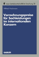 Wilfried Hackmann - Verrechnungspreise für Sachleistungen im internationalen Konzern