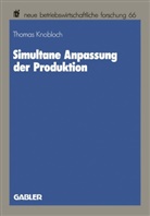 Thomas Knobloch - Simultane Anpassung der Produktion
