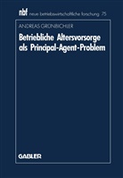 Andreas Gr¿nbichler, Andreas Grünbichler - Betriebliche Altersvorsorge als Principal-Agent-Problem