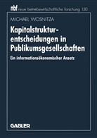 Michael Wosnitza - Kapitalstrukturentscheidungen in Publikumsgesellschaften