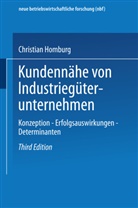 Christian Homburg - Kundennähe von Industriegüterunternehmen