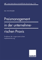 Kai Wiltinger - Preismanagement in der unternehmerischen Praxis