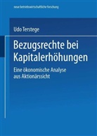Udo Terstege - Bezugsrechte bei Kapitalerhöhungen