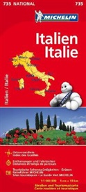 Michelin Karten - Bl.735: Michelin Karte Italien. Italie