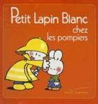 Fabienne Boisnard, Fabienne Boisnard, Marie-France Floury, Floury-mf+boisnard-f, Marie-France Floury - Petit Lapin blanc chez les pompiers