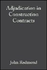 J Redmond, John Redmond, John (BA Redmond - Adjudication in Construction Contracts