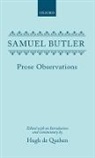 Samuel Butler, Butler Samuel, H. de Quehen - Prose Observations