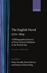 Peter Garside, Peter Raven Garside, James Raven, Rainer Schöwerling - English Novel 1770-1829: Volume II, 1800-1829