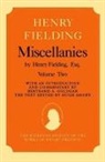 Henry Fielding, Hugh Amory, Amory Hugh - Miscellanies By Henry Fielding, Esq: Volume Two
