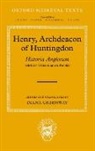 Henry of Huntingdon, Diana Greenway - Henry, Archdeacon of Huntingdon: Historia Anglorum