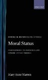 Mary Anne Warren, Mary Anne (Professor of Philosophy Warren, Warren Mary Anne - Moral Status