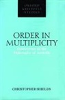 Christopher Shields, Christopher (University of Colorado Shields, Shields Christopher - Order in Multiplicity