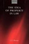 J. E. Penner, J.e. Penner, James Penner - Idea of Property in Law