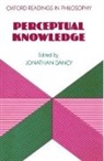 Jonathan Dancy, Jonathan Dancy - Perceptual Knowledge