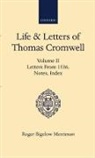 Roger Bigelow Merriman, Roger Bigelow Merriman, Merriman Roger Bigelow - Life and Letters of Thomas Cromwell