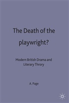 Adrian Page, Michael Page, Adria Page, Adrian Page - Death of the Playwright?