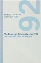 Silvio Grubel Borner, Silvi Borner, Silvio Borner, Grubel, Grubel, Herbert Grubel - European Community After 1992