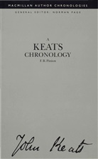 F B Pinion, F. B. Pinion, F. B. (Formerly Reader in Englis Pinion, Pinion F. B. - Keats Chronology