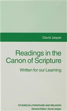 D Jasper, D. Jasper, David Jasper, David (Director Jasper - Readings in the Canon of Scripture