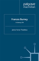 J Thaddeus, J. Thaddeus, Janice Farrar Thaddeus, Janice Farrar (Senior Lecturer Thaddeus - Frances Burney