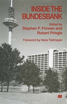 Stephen F. Pringle Frowen, Robert Pringle, Stephe F Frowen, Stephen F Frowen, Stephen F Frowen, Stephen F. Frowen... - Inside the Bundesbank