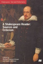 Richard Danson Brown, Richard Danson Johnson Brown, BROWN RICHARD DANSON JOHNSON DAV, David Johnson, Richard Danson Brown, Richar Danson Brown... - A Shakespeare Reader