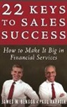Benson, James M Benson, James M. Benson, James M. Karasik Benson, Jm Benson, Karasik... - 22 Keys to Sales Success