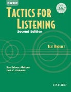 Jack C. Richards - Basic Tactics for Listening Test Booklet
