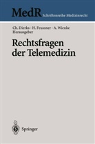 Christian Dierks, Hubertu Feussner, Hubertus Feußner, Albrecht Wienke - Rechtsfragen der Telemedizin