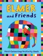 David McKee - Elmer and Friends First Colouring Activity Book