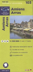 103, TOP100103, XXX - IGN Karten - Bl.103: Amiens Arras -anceinne édition-