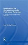 Peter Sandby-Thomas, Peter (University of Nottingham Sandby-Thomas - Legitimating the Chinese Communist Party