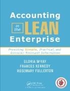 Rosemary Fullerton, Rosemary (Utah State University Fullerton, Fullerton Rosemary, Frances Kennedy, Frances (Clemson University Kennedy, Francis Kennedy... - Accounting in the Lean Enterprise