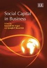Joseph P. Broschak, Kenneth W. Koput, Kenneth W. (EDT)/ Broschak Koput, Kenneth W. Broschak Koput, Joseph P. Broschak, Kenneth W. Koput - Social Capital in Business