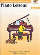 Collectif, Barbara Kreader - Piano Lessons Book 3 (and Audio)